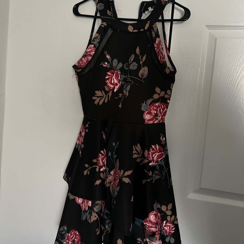 Floral dress Charlotte Russe size L used